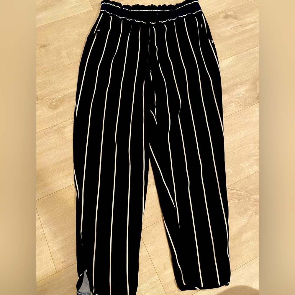 Zara navy trousers
